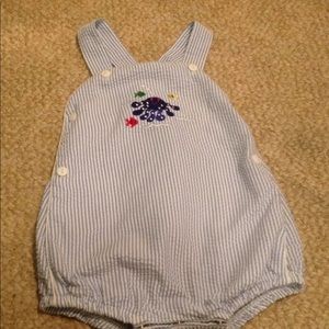 Boys smocked  bubble